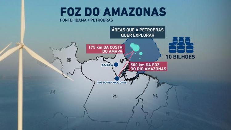 Técnicos do Ibama recomendam rejeição de licença para pesquisar petróleo na costa do Amapá na Foz do Amazonas