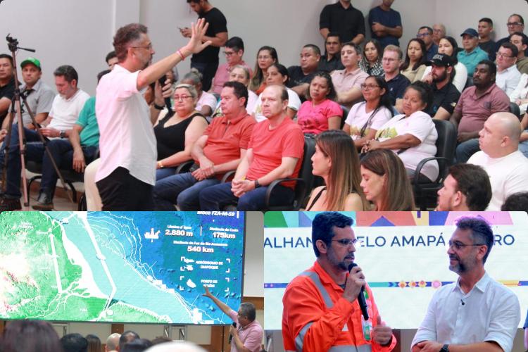 Clécio mobiliza empresários e população de Oiapoque para alavancar investimentos, empregos e renda com a liberação de pesquisa de petróleo no Amapá