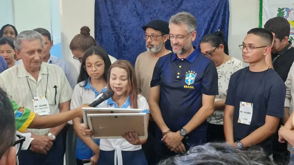 "Ficou uma escola muito mais moderna", diz ex-aluno sobre a 48ª escola entregue pelo Governo do Amapá